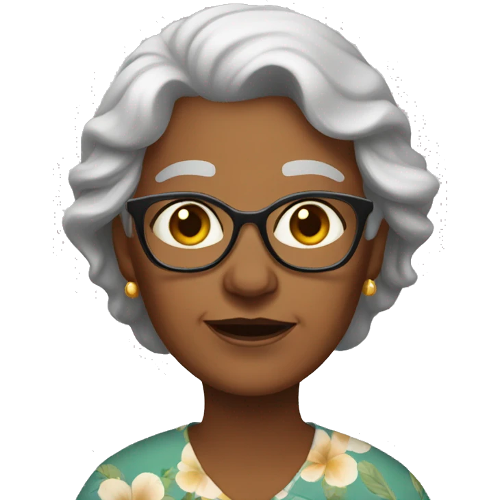 Coastal Grandmother emoji
