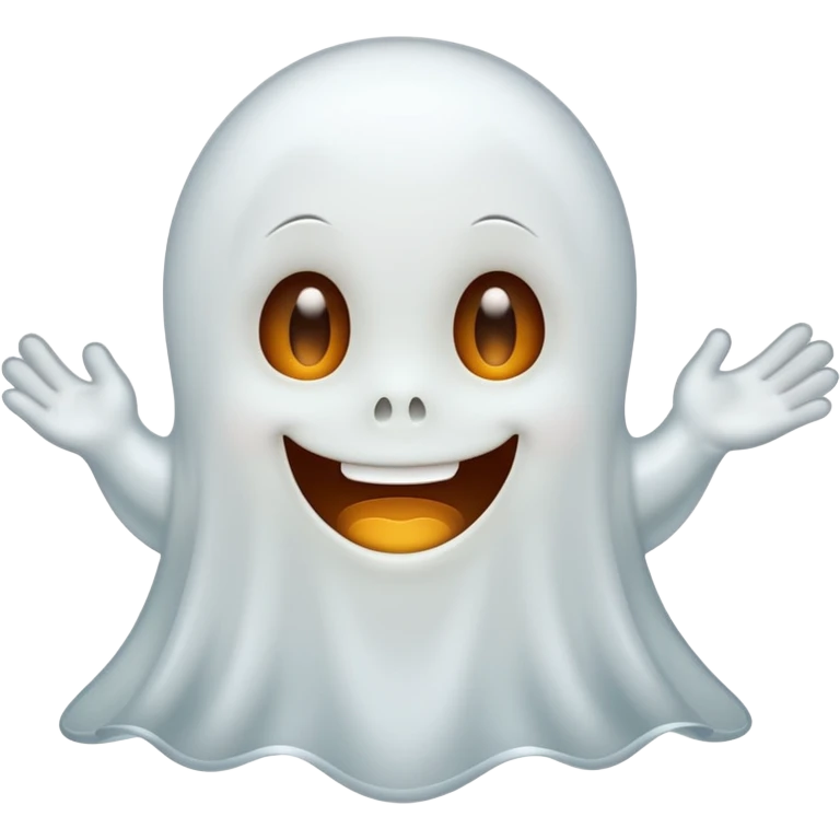 A winking ghost emoji emoji