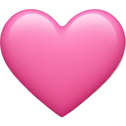 Pink heart emoji