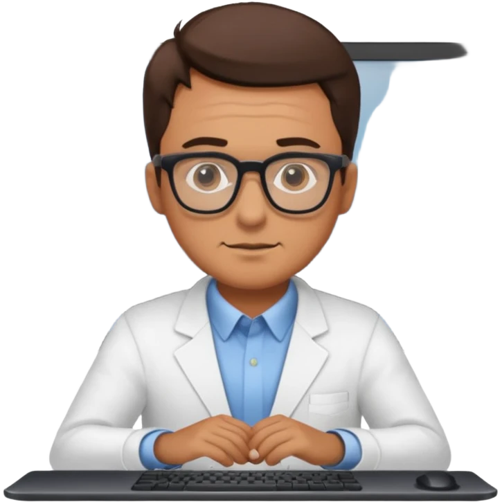 haz a un trader en su computadora emoji