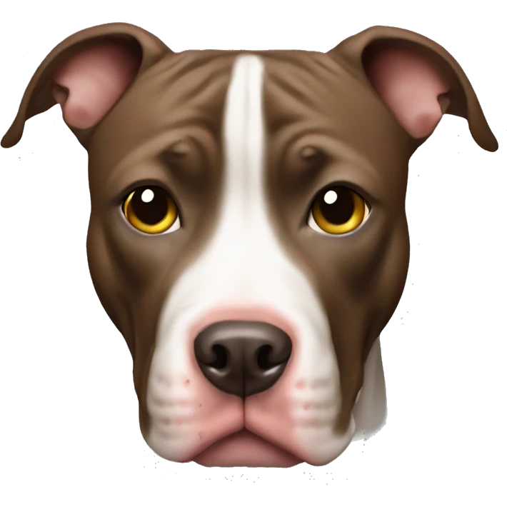 Pit bull dog emoji