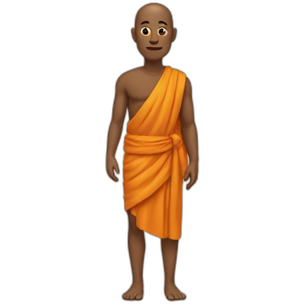 man boudist emoji