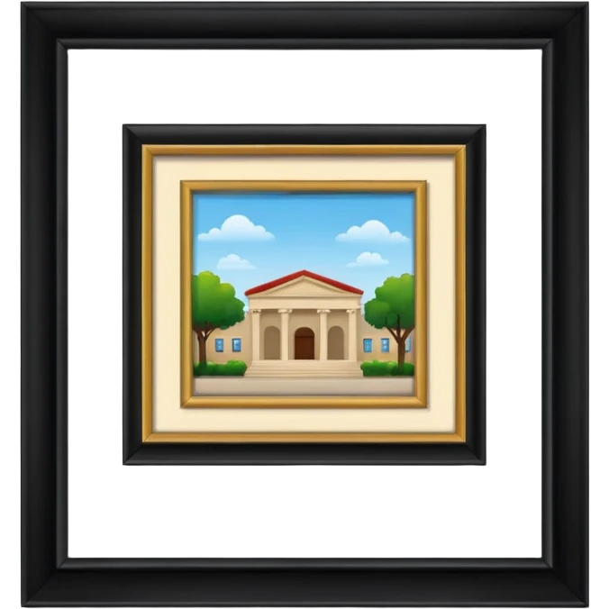art gallery emoji