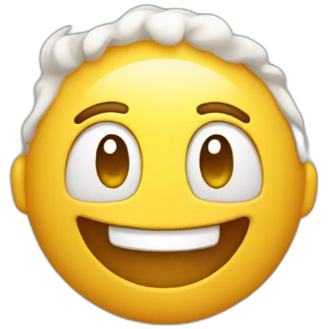 Happy face emoji
