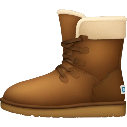 aesthetic brown uggs emoji