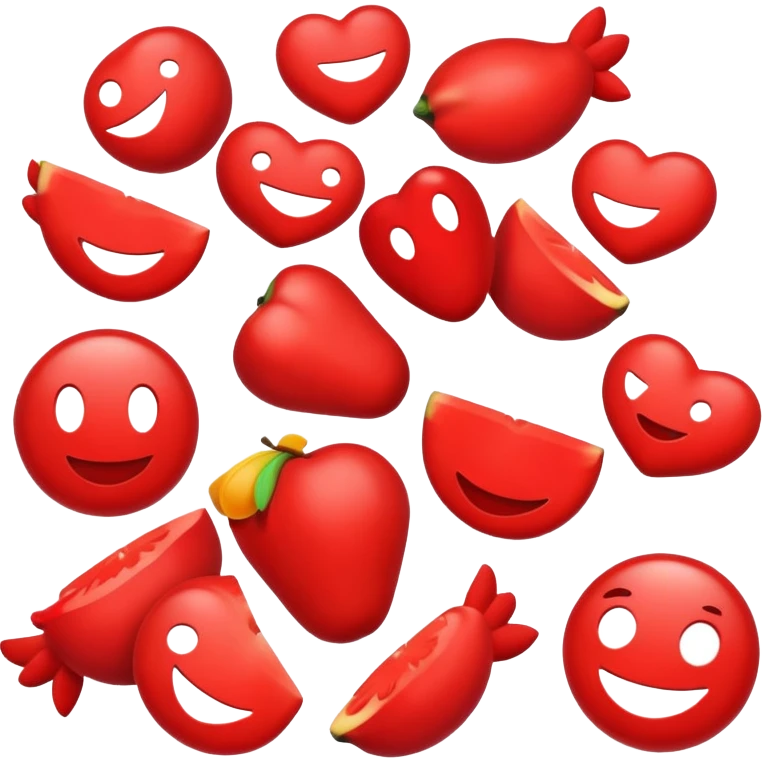Red emoji