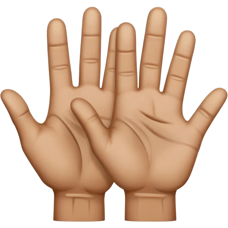 begging hands, palms up emoji