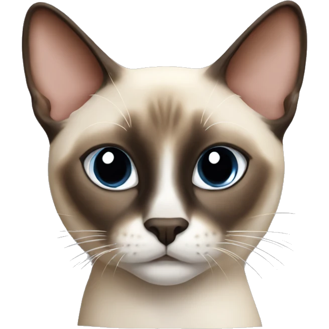 Siamese cat emoji