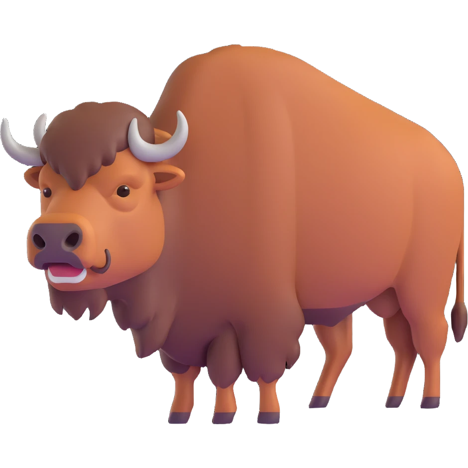 Bison emoji