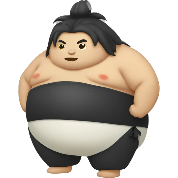 Sumo balloon emoji