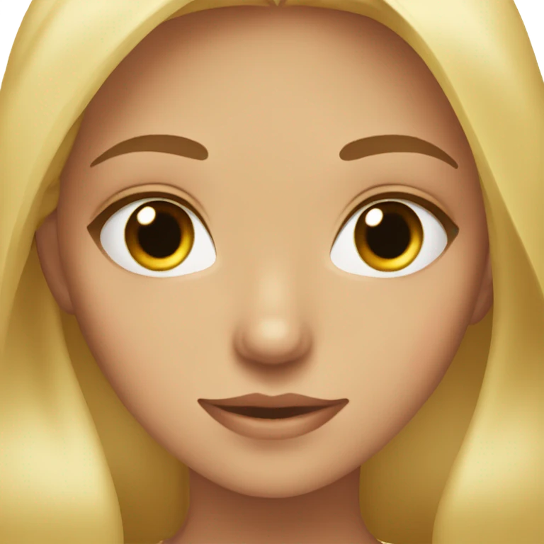 Things a blonde girl with hazel eyes does in a day emoji