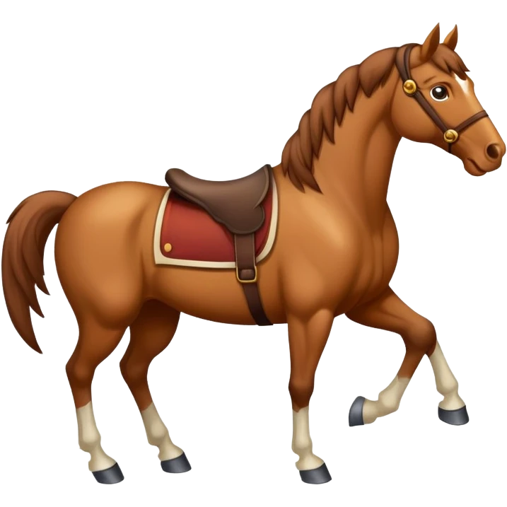 Horse of wisdom emoji