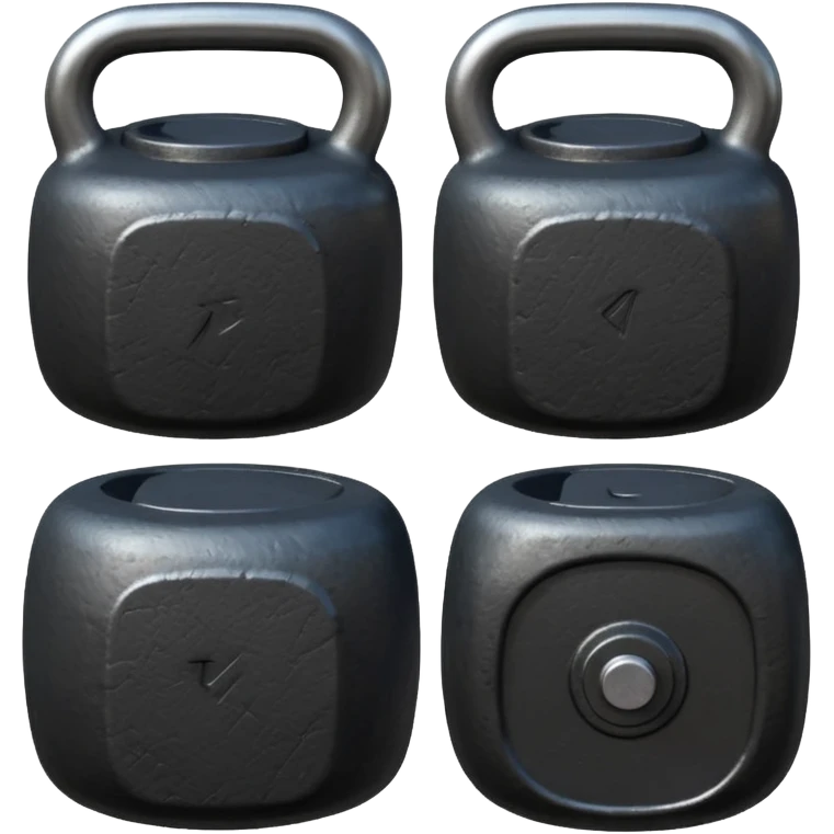 Heavy weights cast emoji