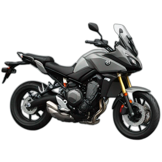 moto yamaha tracer 700 gris kamo emoji