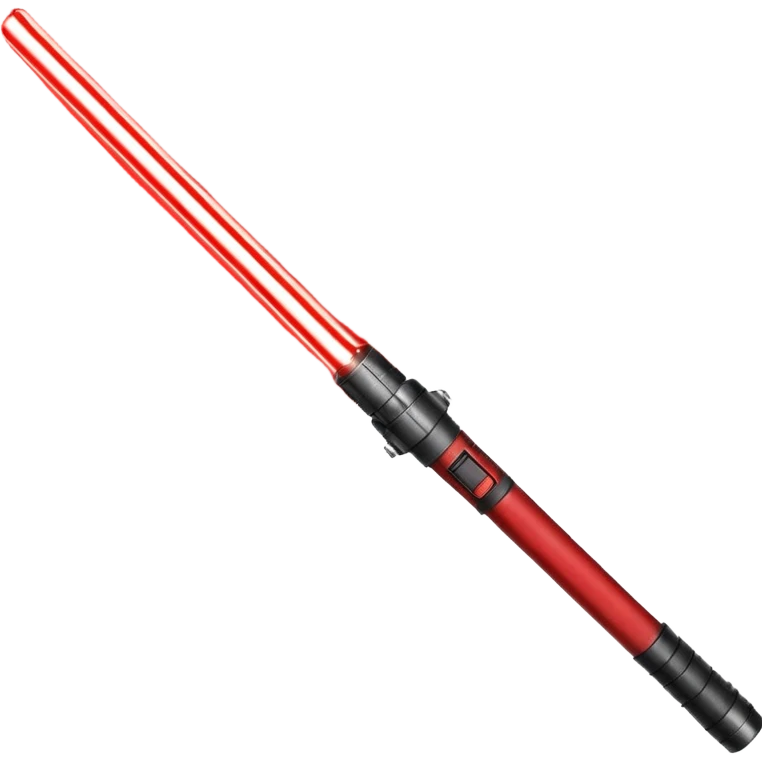 red light saber emoji