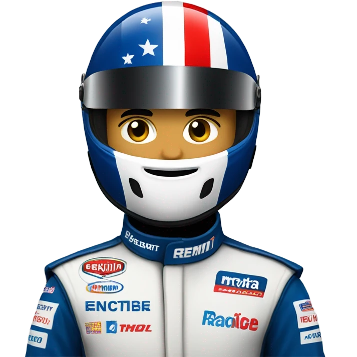 IndyCar driver emoji