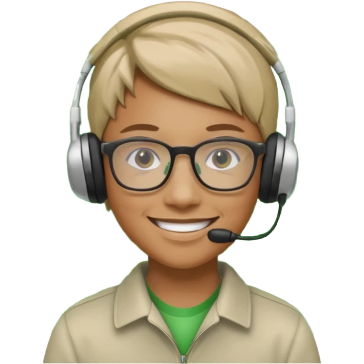 Generate a realistic emoji of something getting programmed by a logistic person emoji