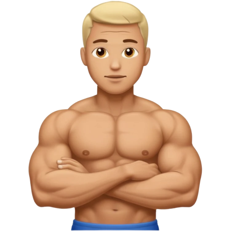 Lightskin man with huge penis emoji