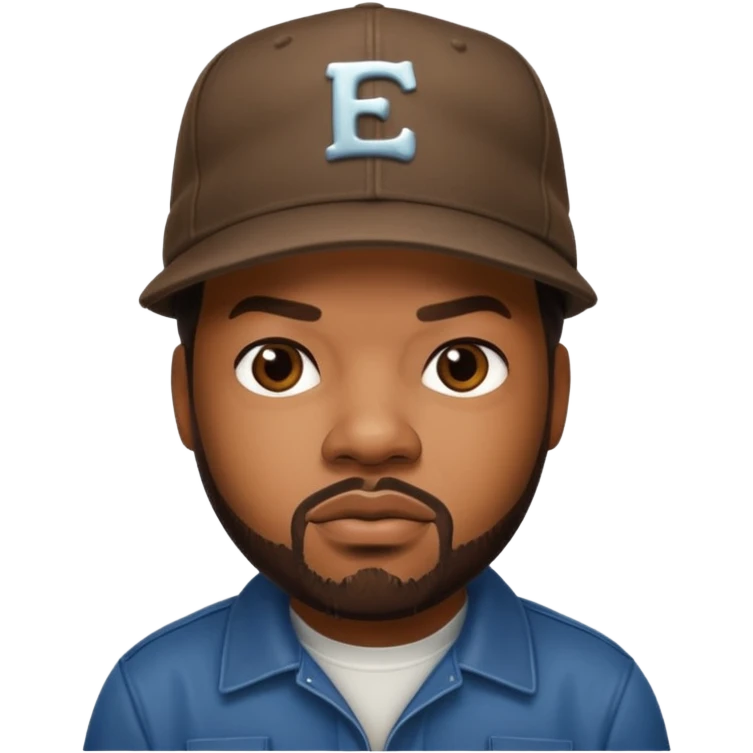 ice cube rapper emoji