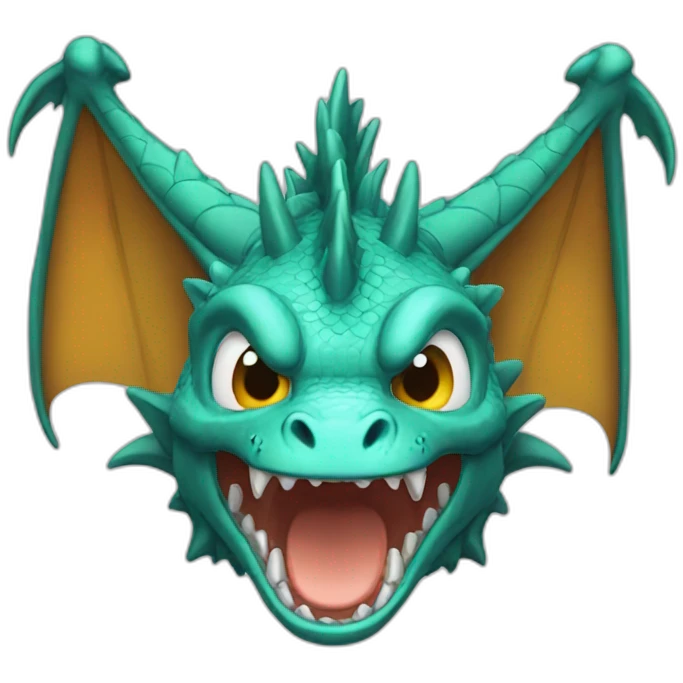 dragon yell emoji