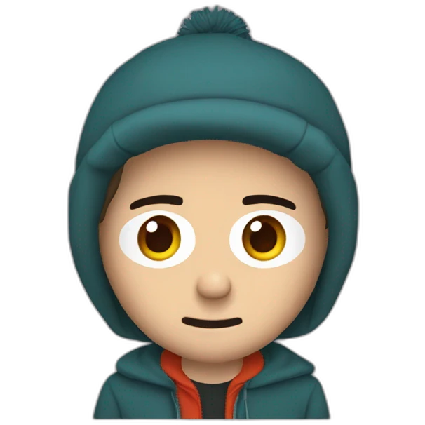 Craig Tucker South Park chullo hat emoji