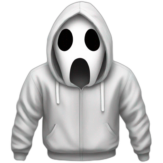 Ghostface hip-hop wear emoji