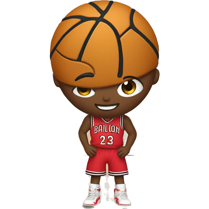 Corazon 🏀 balón de básquet  emoji