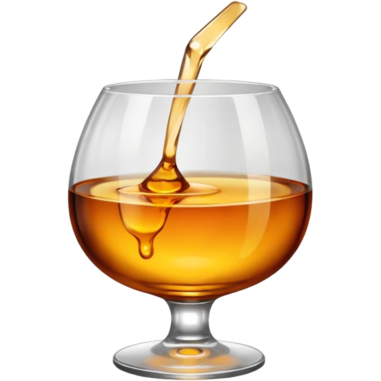 Brandy glass
 emoji