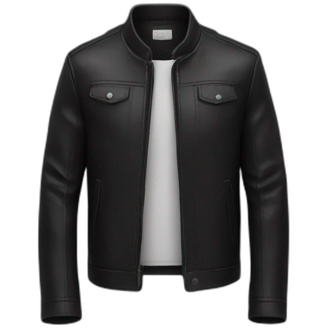 make his jacket out of leather emoji