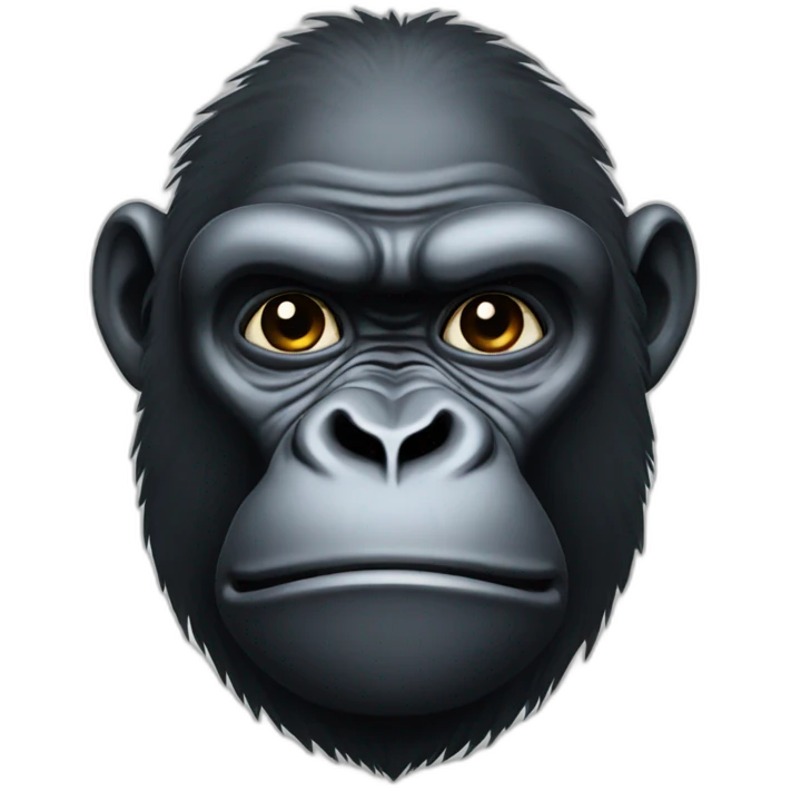 gorilla face emoji
