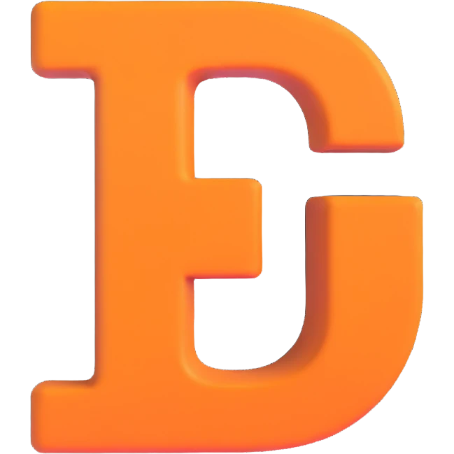 The number 2 with the letter D under it emoji