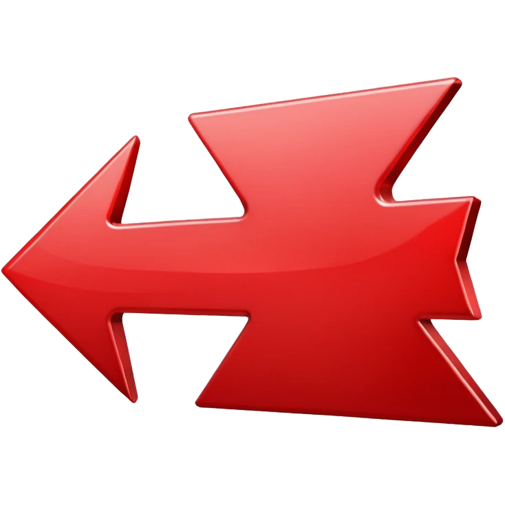 red reverse arrow emoji