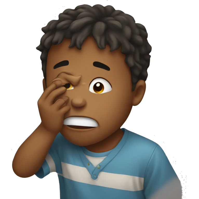 Kid crying  emoji