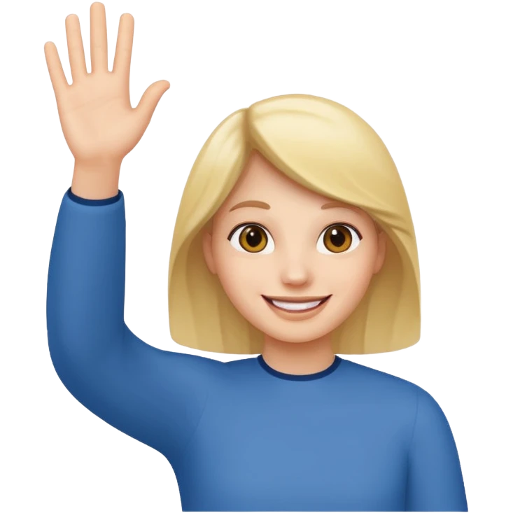 Quelqu'un qui salue emoji