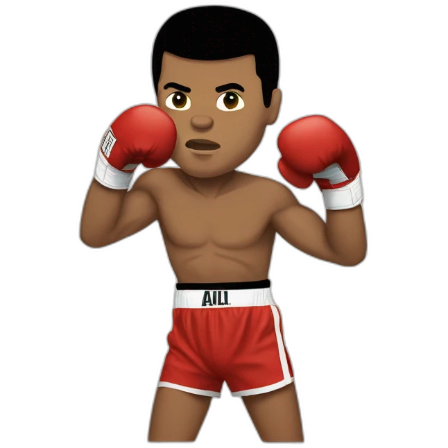 muhammad ali boxing  emoji