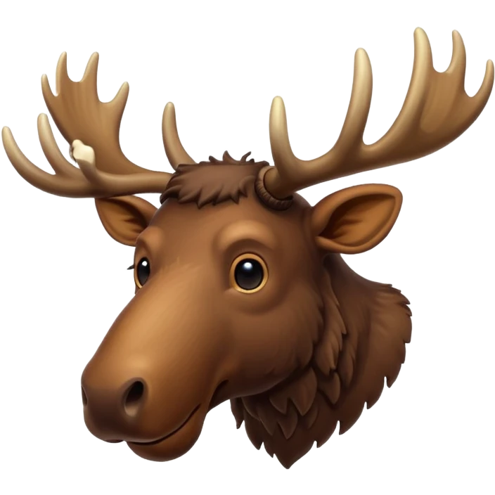 Bull 🐂 moose 🫎  emoji