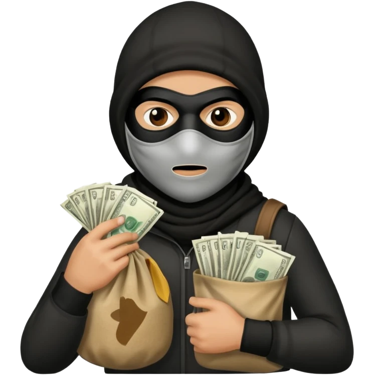 Robber  emoji