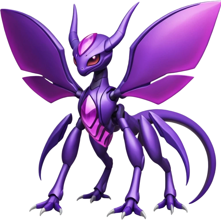 Genesect-Miraidon-Lunala-Fakémon-hybrid-creature (full body)  emoji