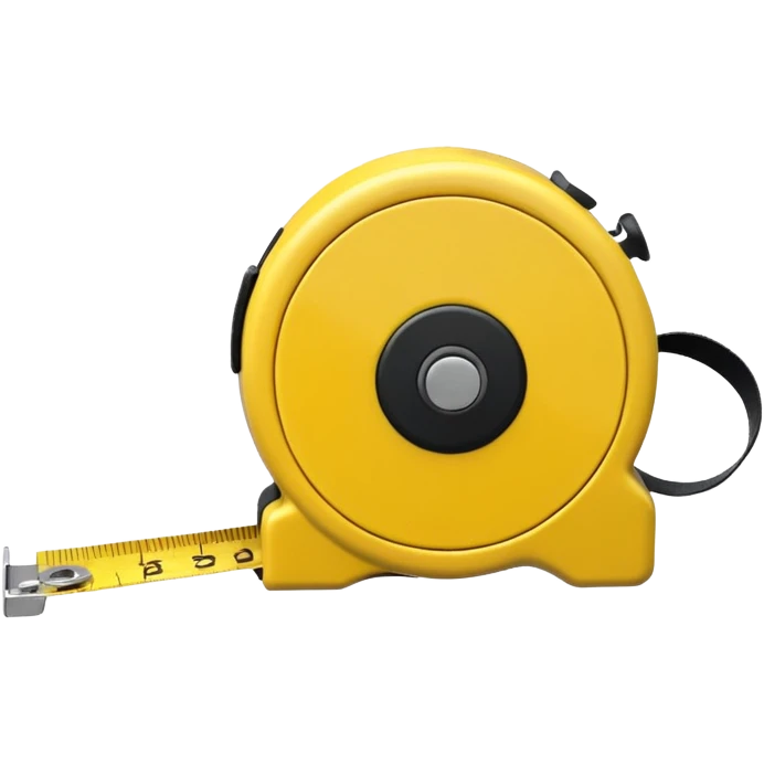 Tape measure emoji