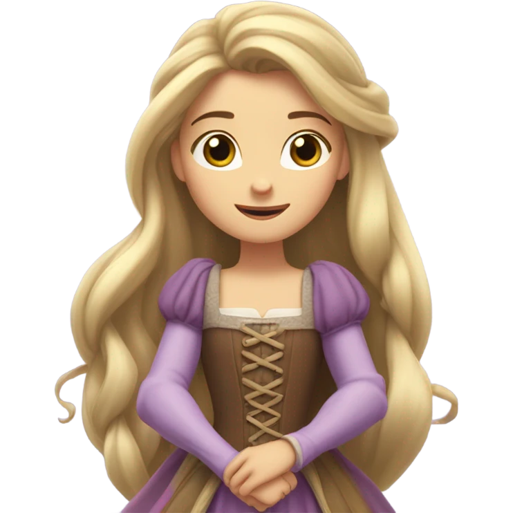 Rapunzel emoji