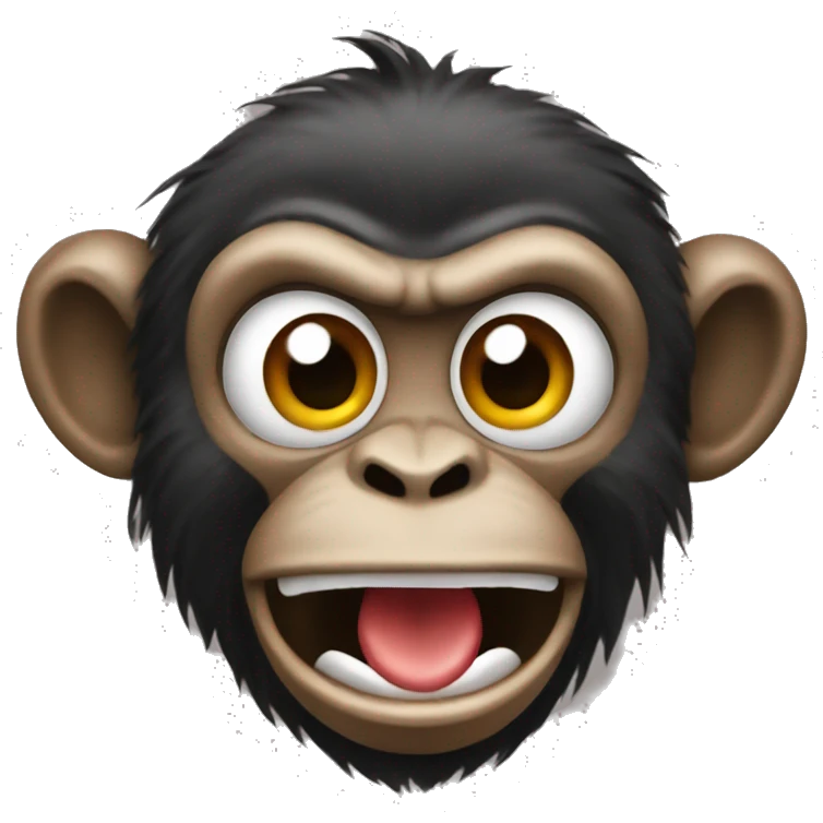 Mad Monkey emoji