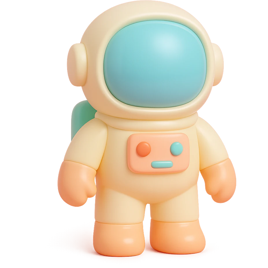 astronaut character emoji