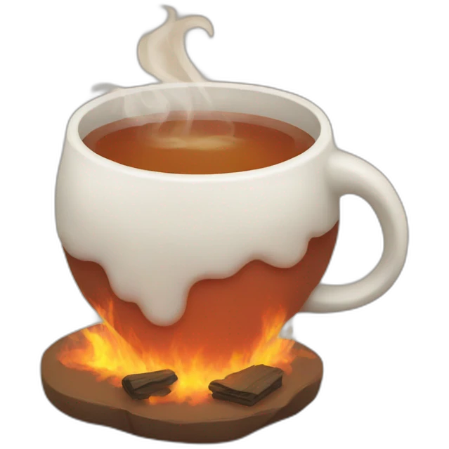Ember tea emoji
