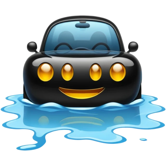 slippery surface emoji