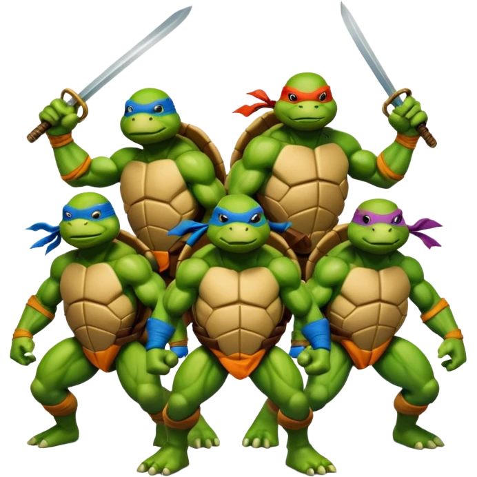 Teenage Mutant Ninja Turtles emoji