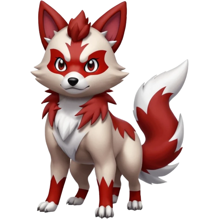 Lycanroc-Zangoose-Zorua-fusion emoji