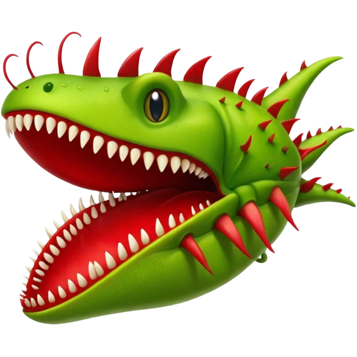 realistic venus fly trap emoji