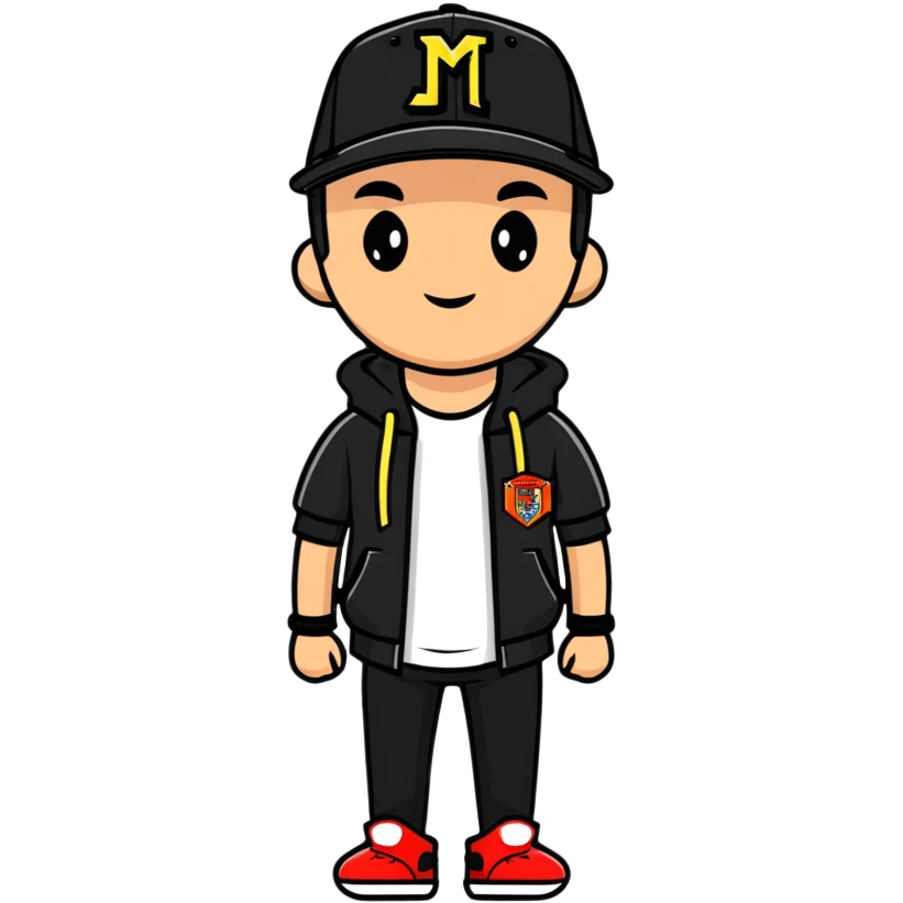 Josh King Madrid Jetset wearing SnapBack emoji