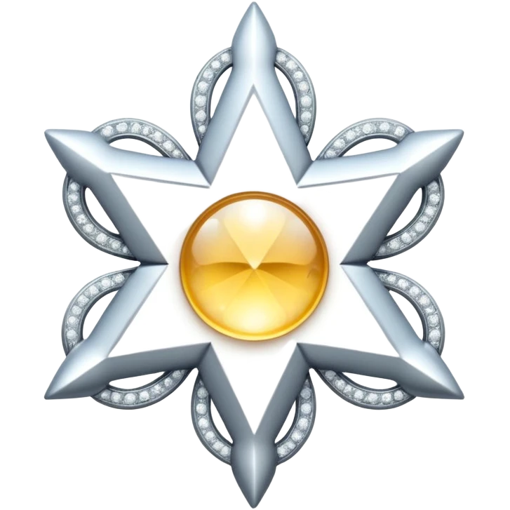 glitter white symbol of health emoji