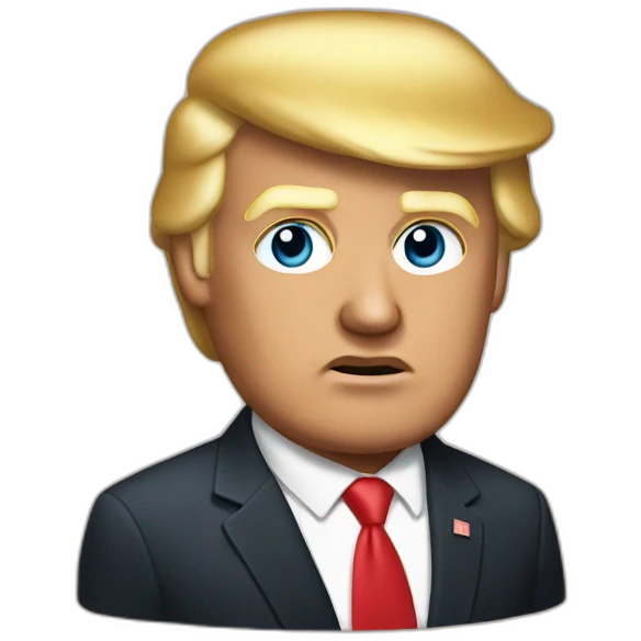 trump obèse emoji